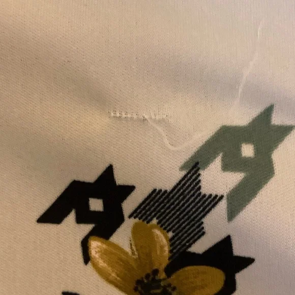 Vtg 1970s Mr. Jan Teal Green Floral Polyester Long Sleeve Disco Shirt Men’s L - Picture 10 of 10